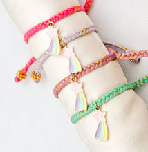 Load image into Gallery viewer, Bracelet Fairy Braid with Lucky Charm

