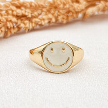 Load image into Gallery viewer, Ring Enamel Smile

