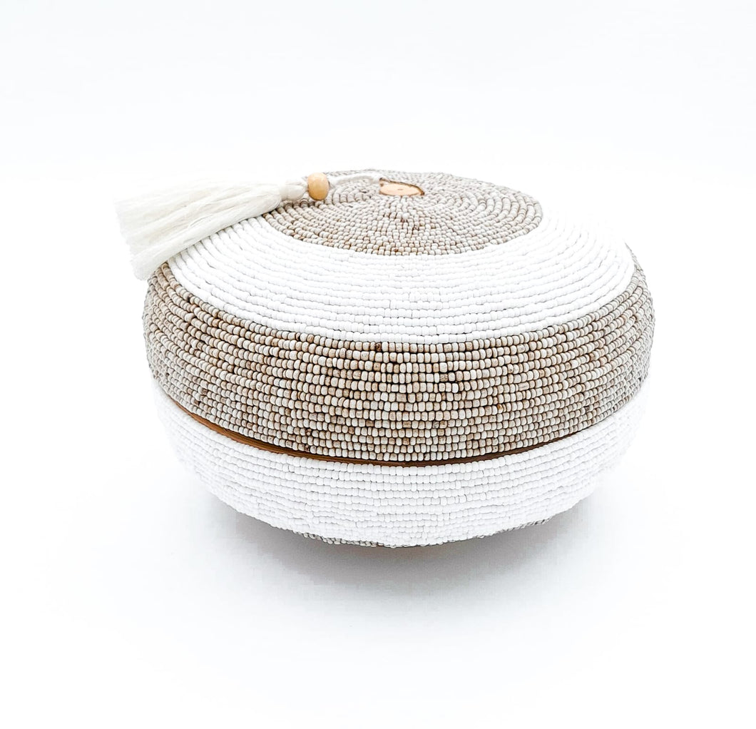 Balinese Beads Box Set of 3 Round