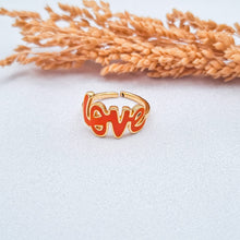 Load image into Gallery viewer, Ring Enamel Love
