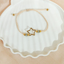 Load image into Gallery viewer, Bracelet Braid Wire Moon and Star
