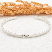 Load image into Gallery viewer, Bracelet Brass Quote 15 Cm
