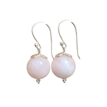 Load image into Gallery viewer, Earring Freyja Flower Gemstone Ball
