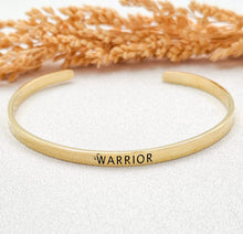 Load image into Gallery viewer, Bracelet Brass Quote 15 Cm
