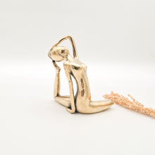 Load image into Gallery viewer, Brass Decor Meditating Yoga

