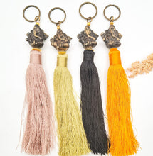Load image into Gallery viewer, Keychain Tassel Ganesha
