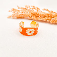 Load image into Gallery viewer, Ring Enamel Flower Big
