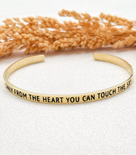 Load image into Gallery viewer, Bracelet Brass Quote 15 Cm
