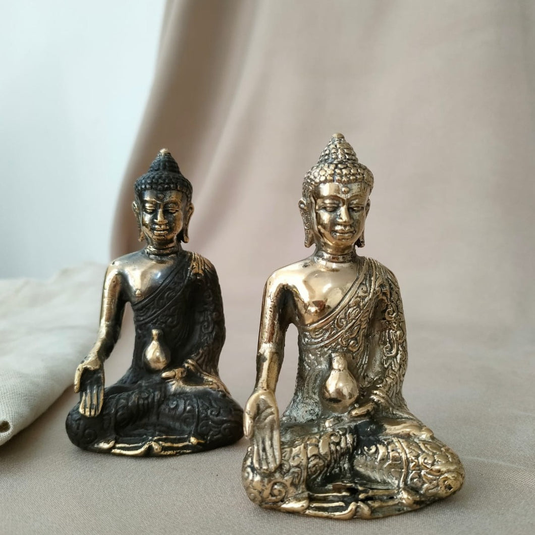 Brass Decor Buddha Batik