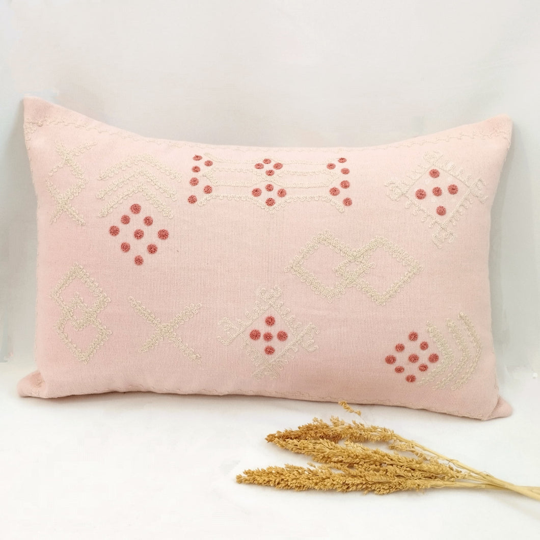 Cushion Cover Tribal Baby Pink