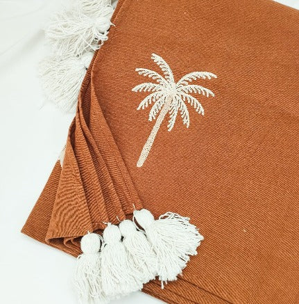 Blanket Palm Tree Tassel