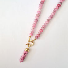 Load image into Gallery viewer, Necklace Knot Big Stone
