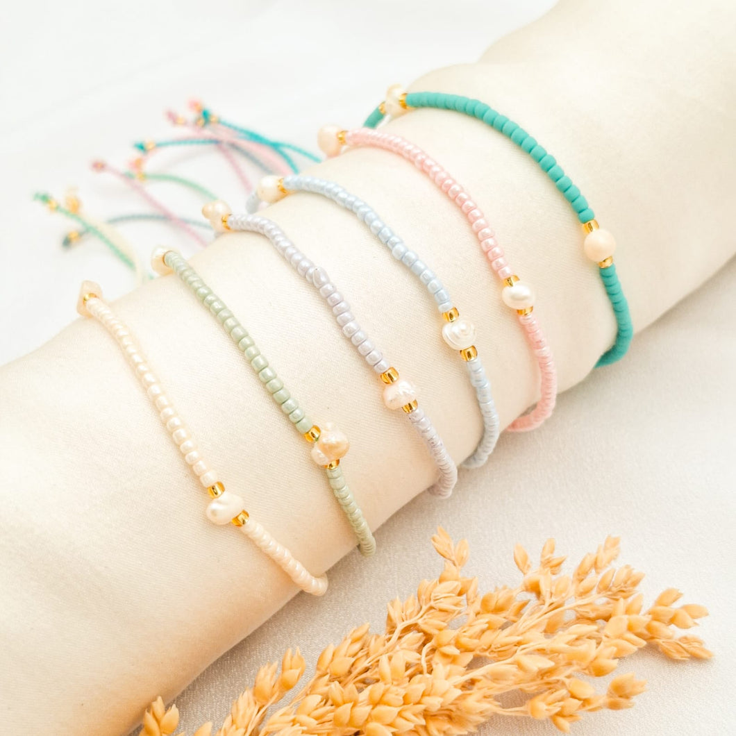 Bracelet Mini Miyuki Three Pearl