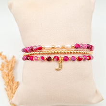 Load image into Gallery viewer, Bracelet Set Moon and Pearls
