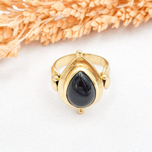 Load image into Gallery viewer, Ring Drop Black New
