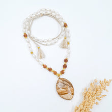 Load image into Gallery viewer, Necklace Yoga Oval Shape Pendant
