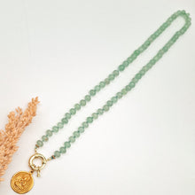 Load image into Gallery viewer, Necklace Knot Big Stone
