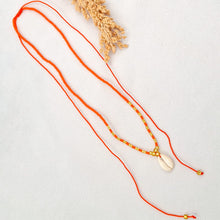 Load image into Gallery viewer, Necklace Miyuki With Cowrie ON SALE
