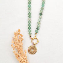 Load image into Gallery viewer, Necklace Knot Big Stone
