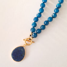 Load image into Gallery viewer, Necklace Knot Big Stone
