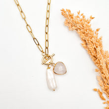 Load image into Gallery viewer, Necklace Big Chain With Pendant Gold Plated

