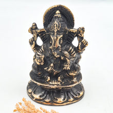 Load image into Gallery viewer, Brass Decor Lord Ganesha Happy
