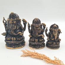 Load image into Gallery viewer, Brass Decor Lord Ganesha Happy

