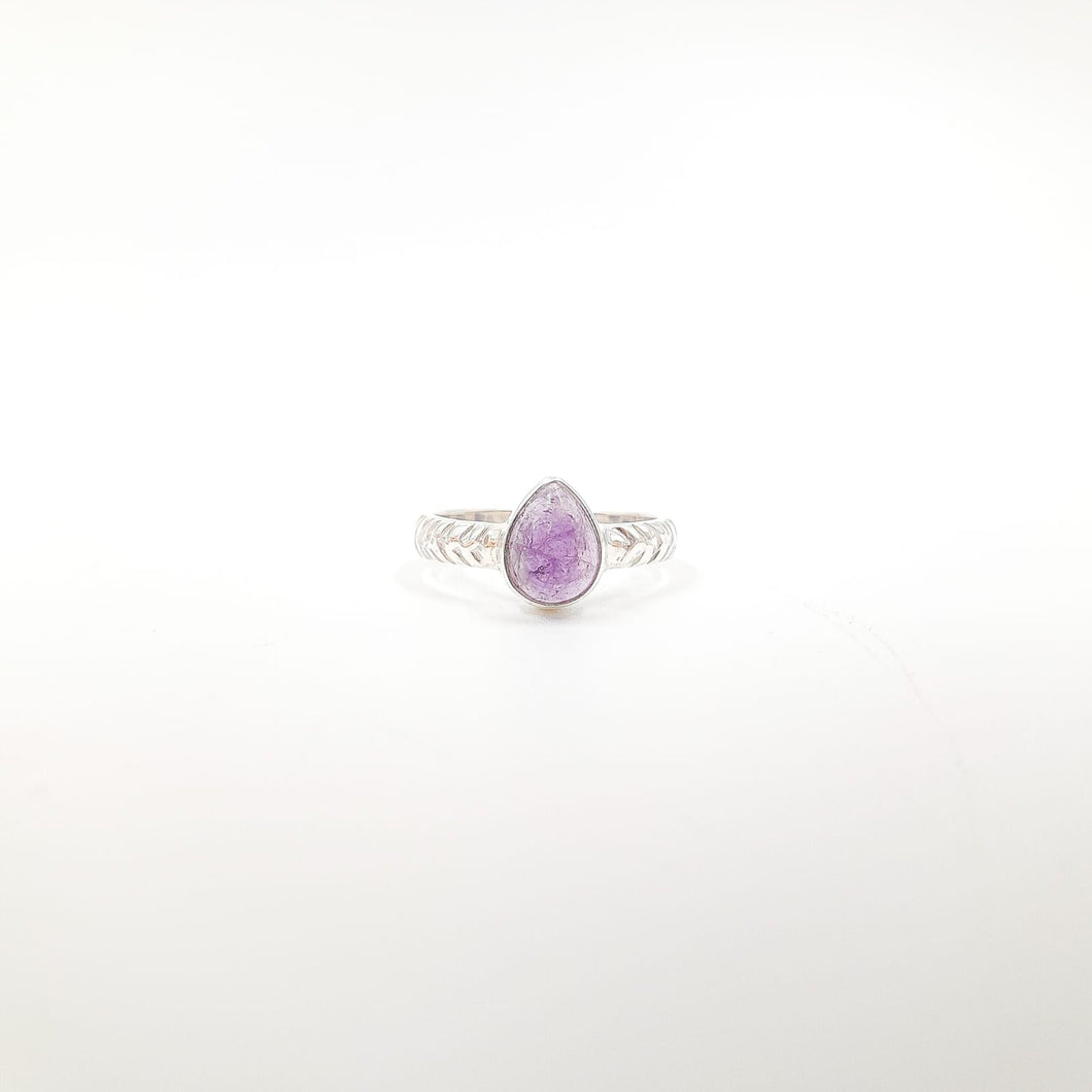Ring Drop Amethyst