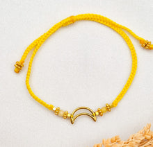 Load image into Gallery viewer, Bracelet Braid Wire Moon and Star
