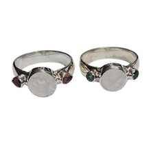 Load image into Gallery viewer, Ring Round Gemstone
