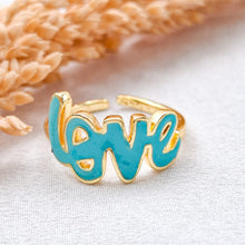 Load image into Gallery viewer, Ring Enamel Love
