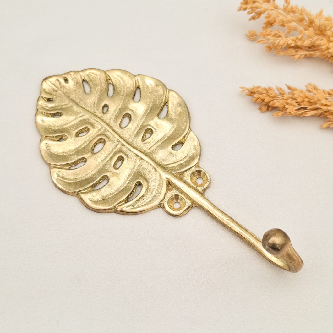 Brass Hook Monstera