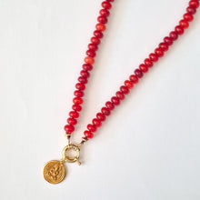 Load image into Gallery viewer, Necklace Knot Big Stone
