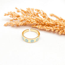Load image into Gallery viewer, Ring Enamel Flower

