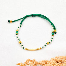 Load image into Gallery viewer, Bracelet Kepang Pearl Brass Line
