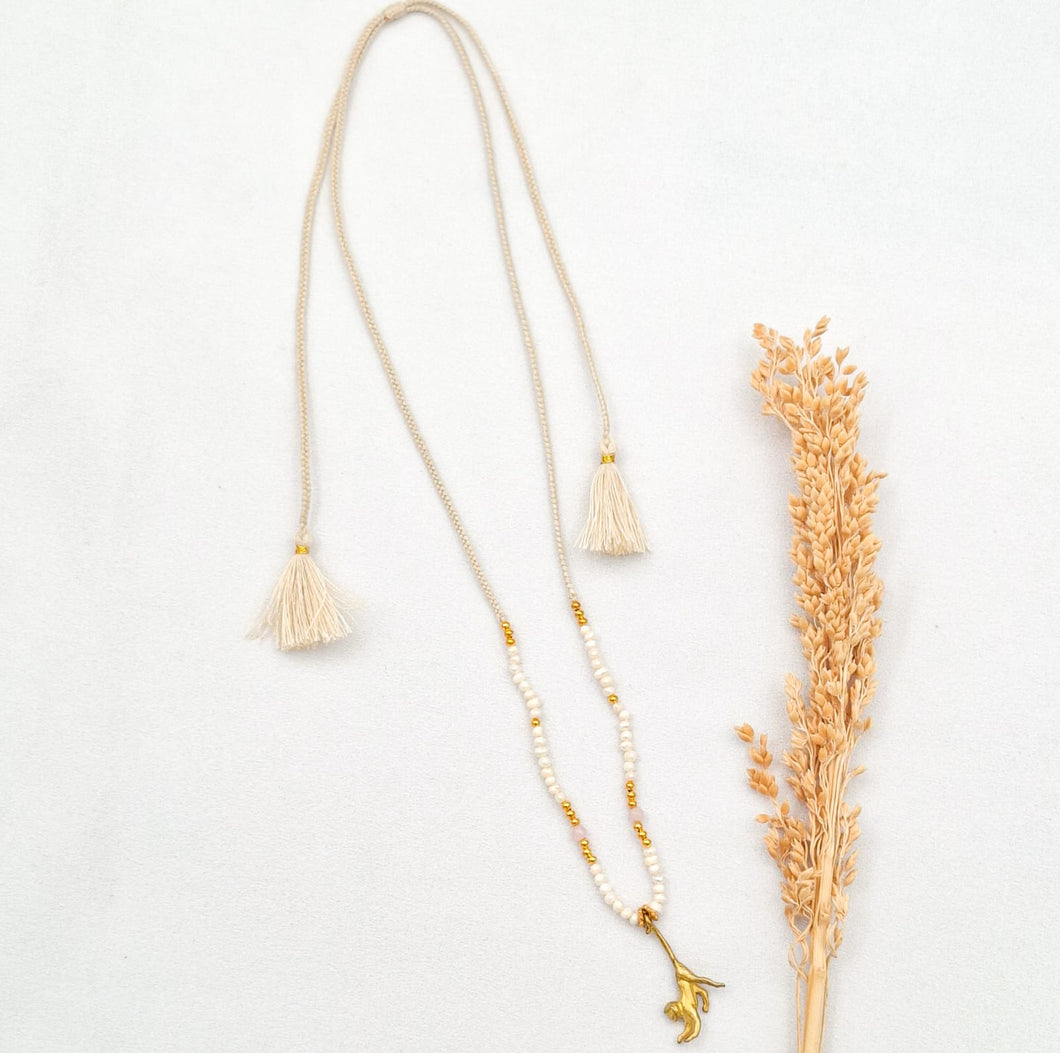 Necklace Yoga Pendant Monkey