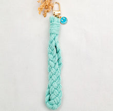 Load image into Gallery viewer, Keychain Braid with Smile Charm
