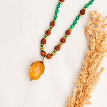 Load image into Gallery viewer, Necklace Yoga Gemstone Drop
