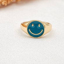 Load image into Gallery viewer, Ring Enamel Smile
