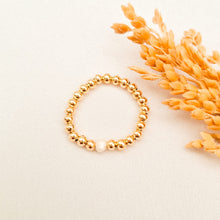 Load image into Gallery viewer, Ring Mini Gemstone / Pearl
