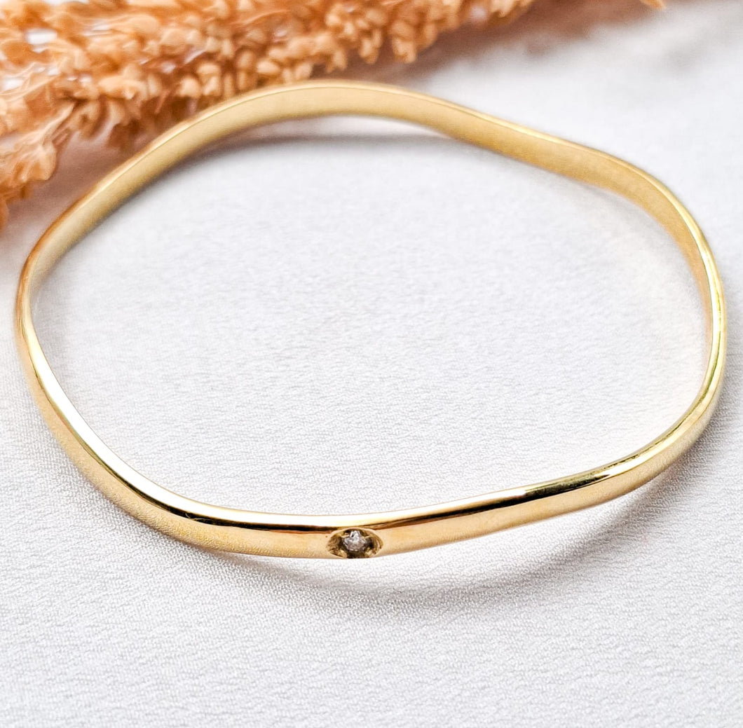 Bracelet Zircon Wave