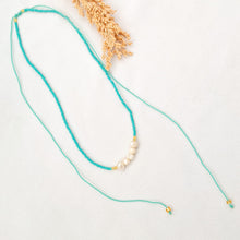 Load image into Gallery viewer, Necklace Miyuki 5 Pearls ON SALE

