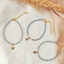 Load image into Gallery viewer, Bracelet Crystal Pearl &amp; Fairy Charm
