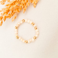 Load image into Gallery viewer, Ring Mini Gemstone / Pearl
