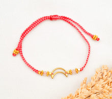 Load image into Gallery viewer, Bracelet Braid Wire Moon and Star
