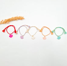 Load image into Gallery viewer, Bracelet Braid Glitter Shell
