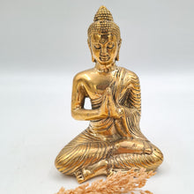 Load image into Gallery viewer, Brass Decor Sitting Buddha
