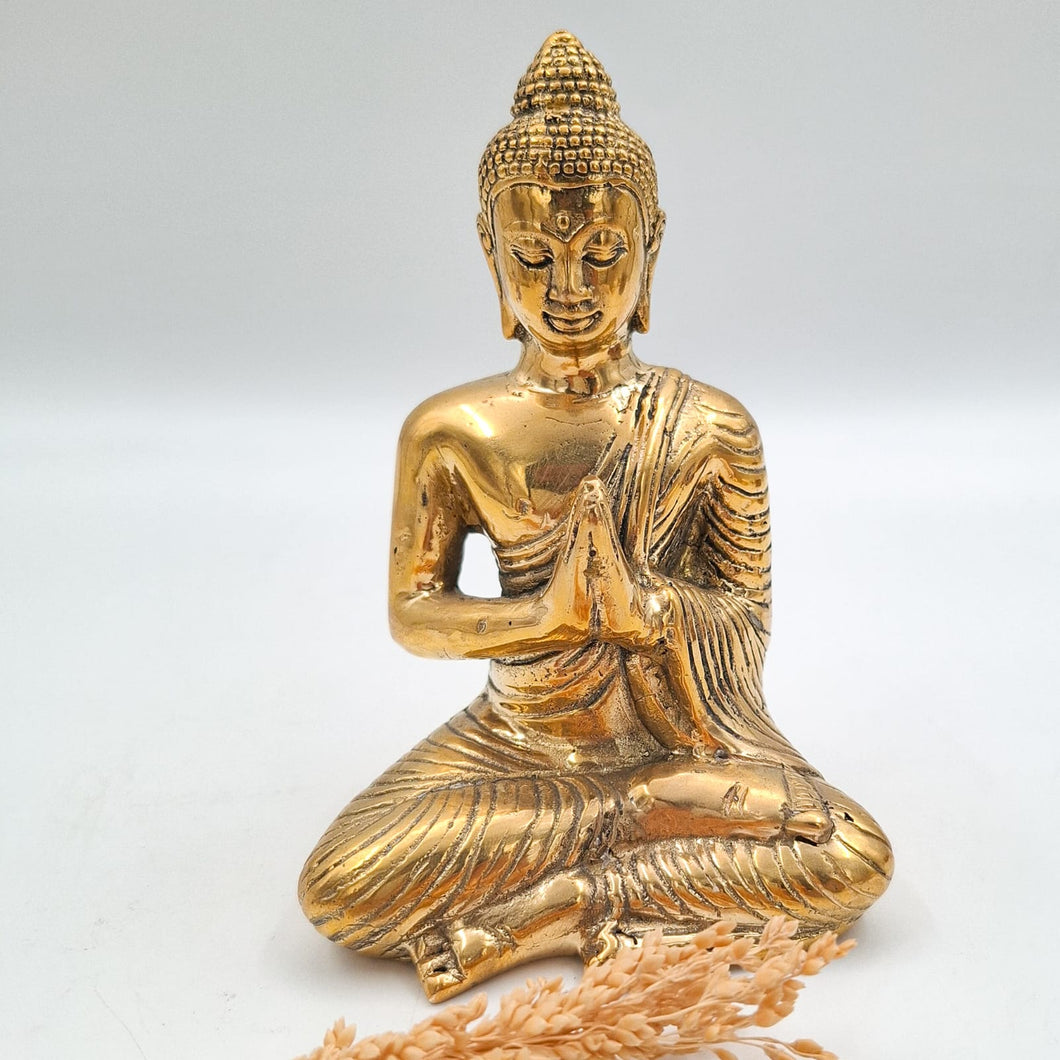 Brass Decor Sitting Buddha