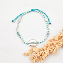Load image into Gallery viewer, Bracelet Silver Cowrie Pearl
