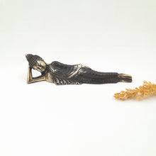Load image into Gallery viewer, Brass Decor Sleeping Buddha Mini
